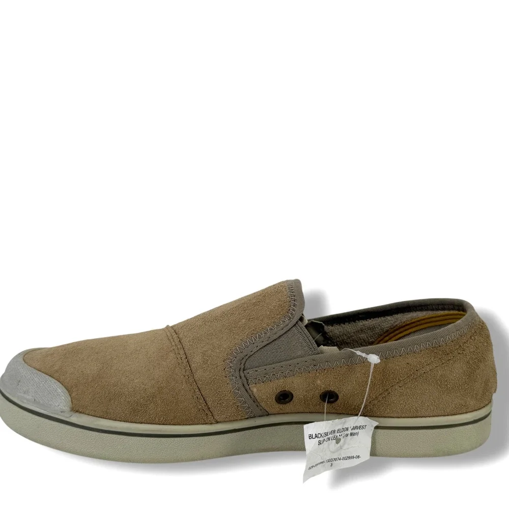 Keen Eldon Harvest Slip On Suede Leather Shoes Mens Size 9.5 EU 42.5 Tan 1026839